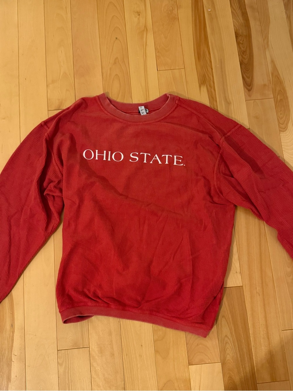 Ohio State Red Crewneck Sweater